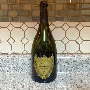 Vintage 2006 EMPTY Dom Pérignon bottle